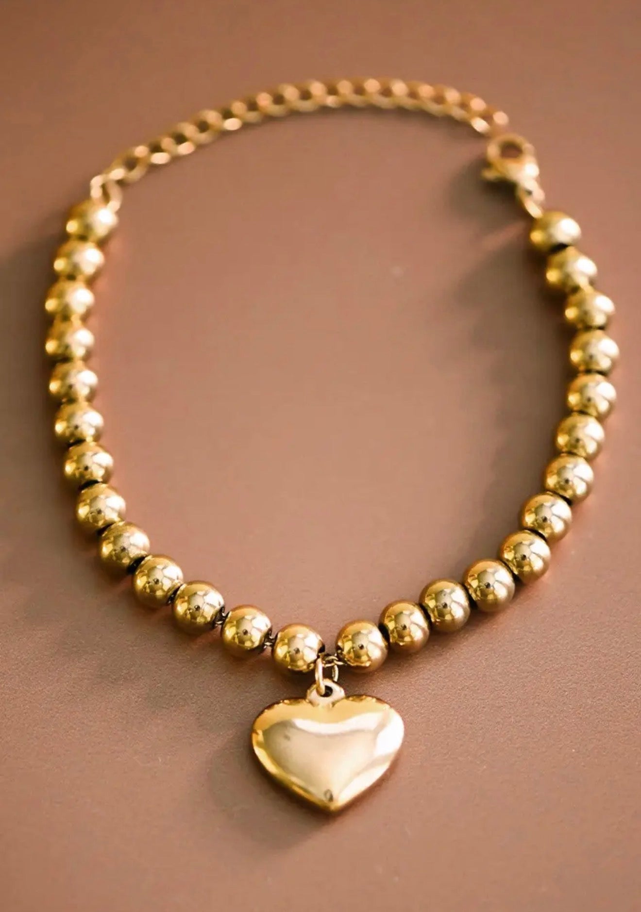 18K Gold Plated Waterproof Stainless Steel Chain Bracelet