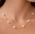 18K Gold Plated Waterproof Stainless Steel Chain Necklace