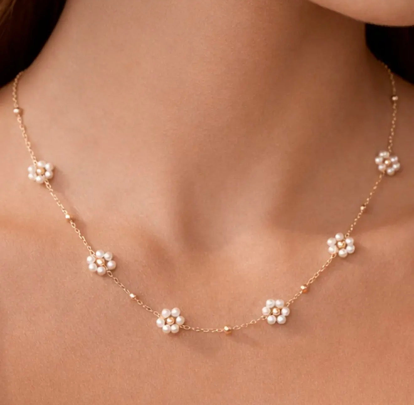 18K Gold Plated Waterproof Stainless Steel Chain Necklace