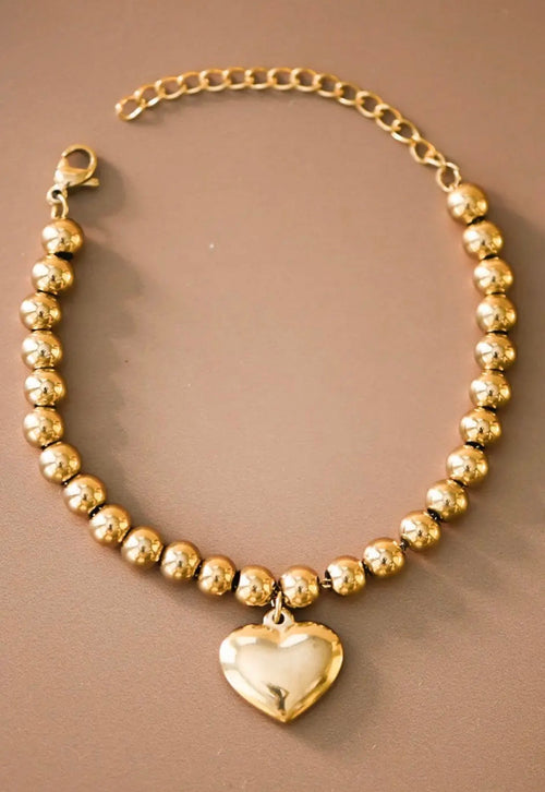 18K Gold Plated Waterproof Stainless Steel Chain Bracelet