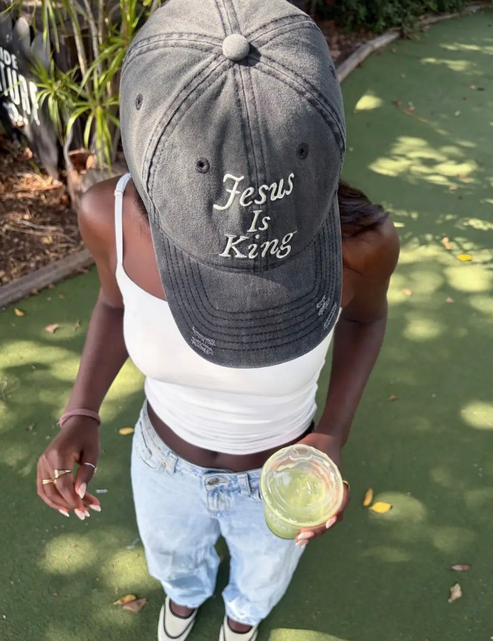 Jesus Is King Hat