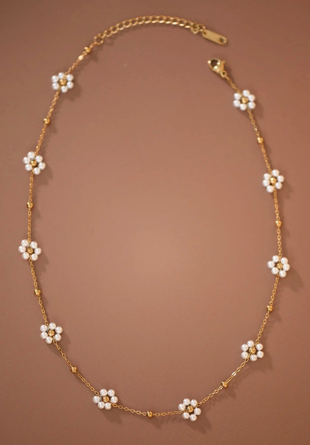 18K Gold Plated Waterproof Stainless Steel Chain Necklace