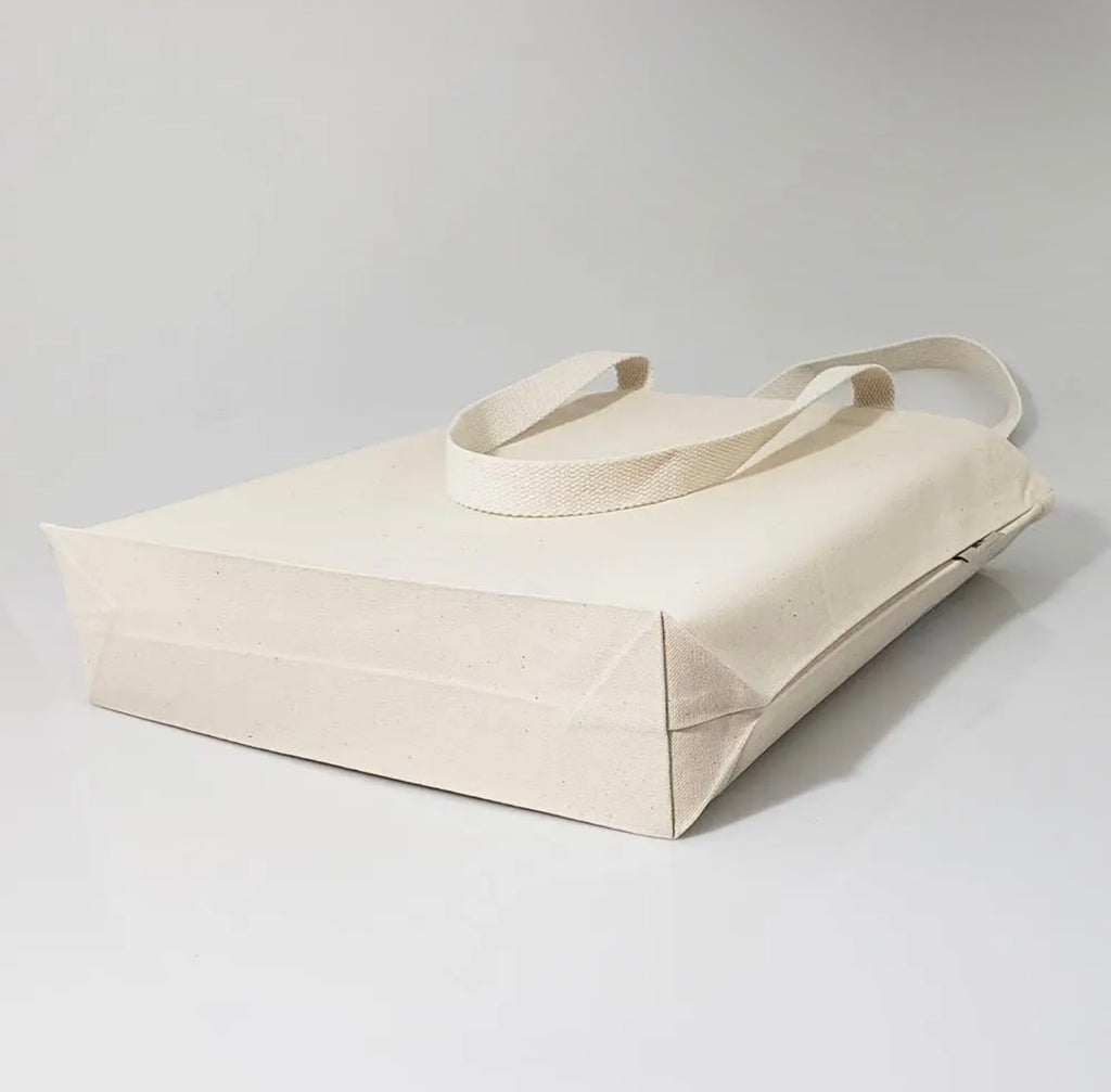 Organic Cotton Canvas Tote Bags with Gusset