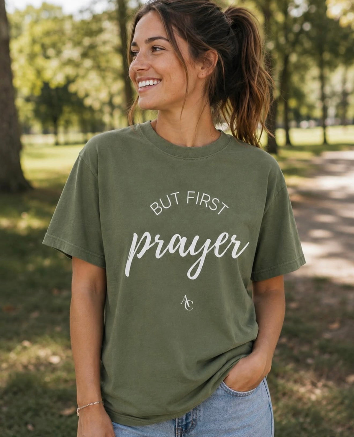But First Prayer Tshirt